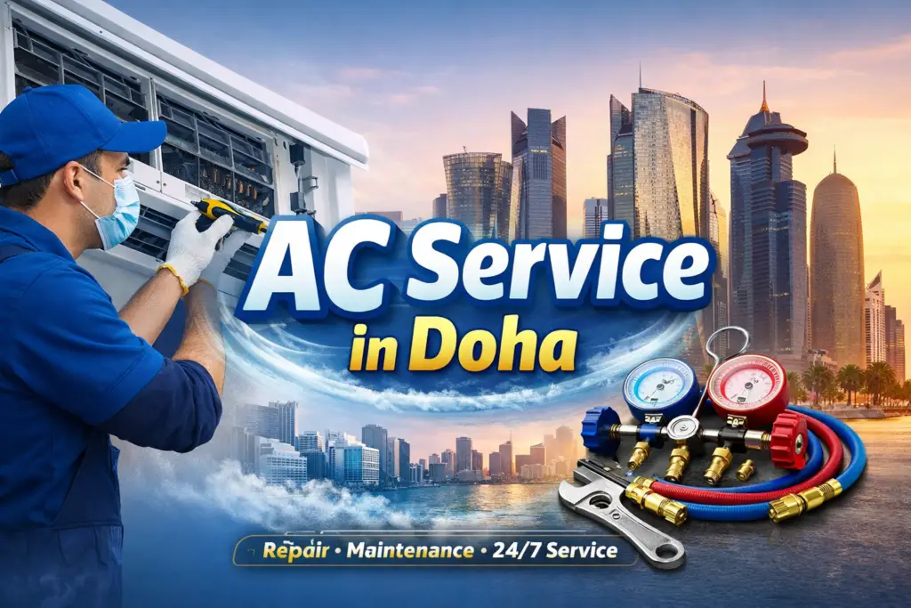 ac service in doha